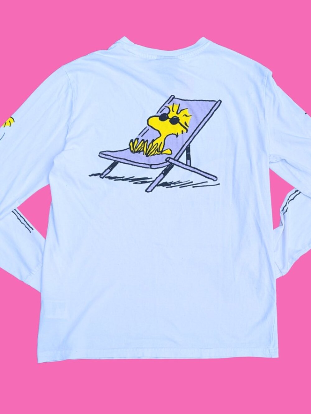 Charlie Brown, Peanut, Long Sleeve Shirt Size M